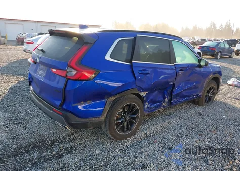 2024 Honda Cr-V Hybrid Sport-L из США, поврежденный, VIN 7FARS6H89RE047948